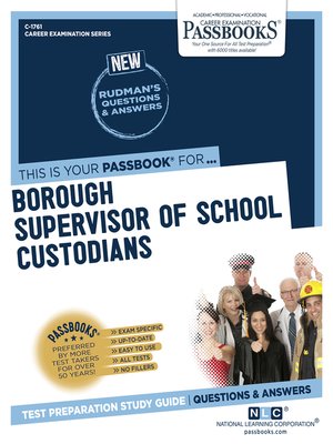 cover image of Borough Supervisor of School Custodians
